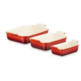 #30 Le Creuset Heritage 3pcs Baking Dish Set