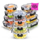 #11 JoyJolt 12-Piece Glass Storage Container