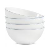 #2 Arch Studio Opal Glass Blue Rim Coupe Cereal Bo