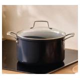 #30 Le Creuset  4-Qt Stockpot with Glass Lid