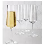 #4 The Cellar Flur Stemmed Champagne Glasses