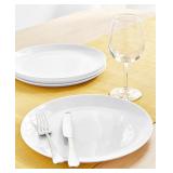 #3 Arch Studio Opal Glass Coupe Dinner Plates