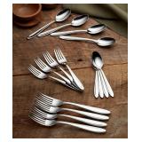 Lenox Cantera 65-Piece 18/10 SS Flatware set