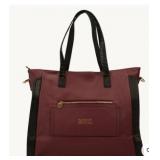#14 badgleymischRose Vegan Leather Travel Tote bag