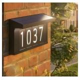#7 Artika Bowen Solar LED Address Wall Light