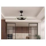 #30 Artika Edwin 23' LED Chandelier Ceiling Fan