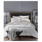#3 Hotel Collection White 3-Piece Duvet Cover Set