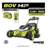 RYOBI 80V HP 30"Multi-Blade Lawn Mower
