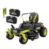 R$3999 RYOBI ZR3 80V HP Brushless 42" Zero Turn Ba