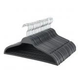 #2 Non-slip Rubberized Hanger 100-pack