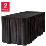 #11 Black 96" x 30" Rectangular Tablecloth