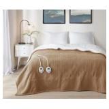 #25 Serta Fleece to Sherpa Electric Blanket - Full