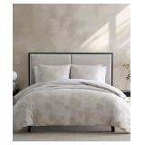 #22 Vera Wang Roses Cotton Jacquard 3-Pc.Duvet se