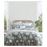 #16 Laura Ashley Wisley Floral Reversible Comforte