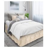 #8 Nestl Bedding 14' Pinch Pleated Bed Skirt