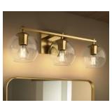 #18 KOHLER Orime 3-Light Globe Glass Shade Wall
