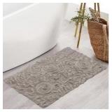#8 Home Weavers Bell Flower 21-in x 34 bath rug