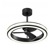 #32 Artika Edwin 23' LED Chandelier Ceiling Fan