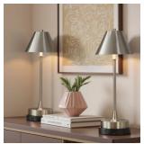 #8 StyleCraft Cordless LED  Table Lamp 2pack