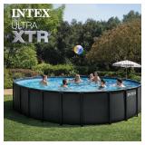 R$995 INTEX Ultra XTR 24 ft. x 52' Round Ground
