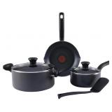 T-Fal Initiatives 6-Piece Nonstick Cookware Set