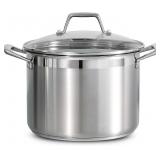 #Tramontina Lock & Drain SS 8q Pasta & Strainer