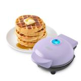Dash Ceramic Nonstick Mini Waffle Maker Lilac