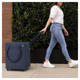 #12 CleverMade Foldable Tote Bag on Wheels