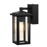 #10 Globe Electric 14" Matte Black Outdoor Wall Li