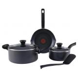 T-Fal Initiatives 6-Piece Nonstick Cookware Set
