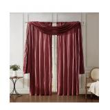 #10 Elrene Home Fashions Athena Faux Sillk curtain