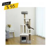 #20 Catry Trinity 66' Cat Tree - Brown