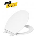 #5 Kohler Layne Round Quick-Release Toilet Seat