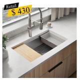 #64 Kohler - Haku Dual-Mount Workstation Sink Kit