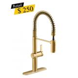#39 Kohler - Haku Gold Kitchen Faucet