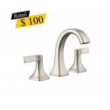 #16 Kohler  Riverly Brushed Nickel Bathroom Faucet
