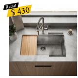 #64 Kohler - Provo 33' Workstation Sink Kit