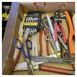 Wrenches, chisels, cutters, misc