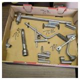 3/4' breaker bar, extension,misc sockets, tools