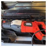 Black and Decker RS600 Sawzall/blades, case
