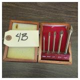 Special bits in a small wooden box