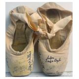 Phantom of the Opera Signed Ballerina Slippers '95 Phantom of the Opera Signed Ballerina Slippers '95