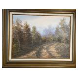 1983 Country Road, Jack Shoemaker Oil on Canvas 1983 Country Road, Jack Shoemaker Oil on Canvas