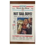 Detroit Piston NBA 1989 DFP Poster Detroit Piston NBA 1989 DFP Poster