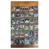 MLB Baseball Player Cards, 4 Sheets/36 Cards MLB Baseball Player Cards, 4 Sheets/36 Cards