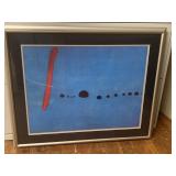MCM Abstract Blue Red Art MCM Abstract Blue Red Art
