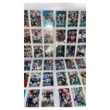 NFL Topps Player Cards, 4 Sheets/36 Cards NFL Topps Player Cards, 4 Sheets/36 Cards