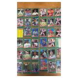 MLB Baseball Player Cards, 4 Sheets/36 Cards MLB Baseball Player Cards, 4 Sheets/36 Cards