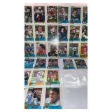 NFL Topps Player Cards, 3 Sheets Plus 2 Cards NFL Topps Player Cards, 3 Sheets Plus 2 Cards