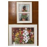 Ratterman, Signed, Geraniums Ratterman, Signed, Geraniums